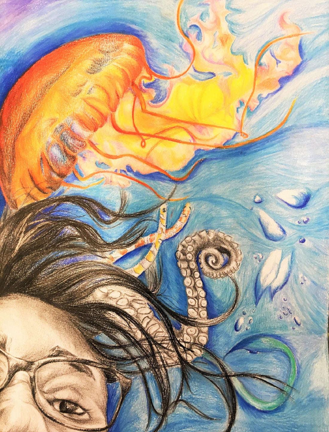 Under the Sea, drawing