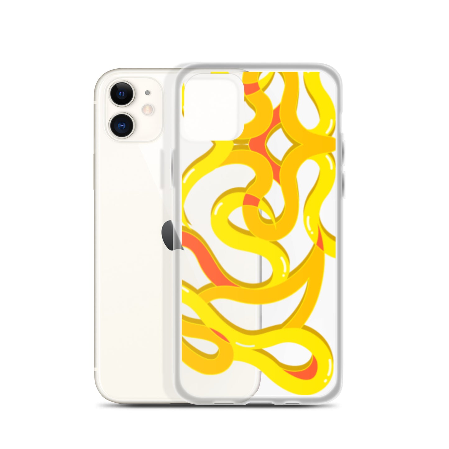 Lemon Pepper Wings Clear Case for iPhone®