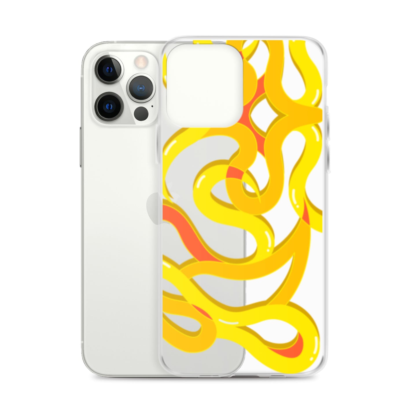 Lemon Pepper Wings Clear Case for iPhone®