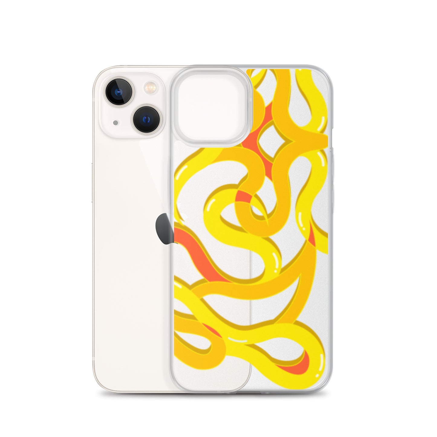 Lemon Pepper Wings Clear Case for iPhone®