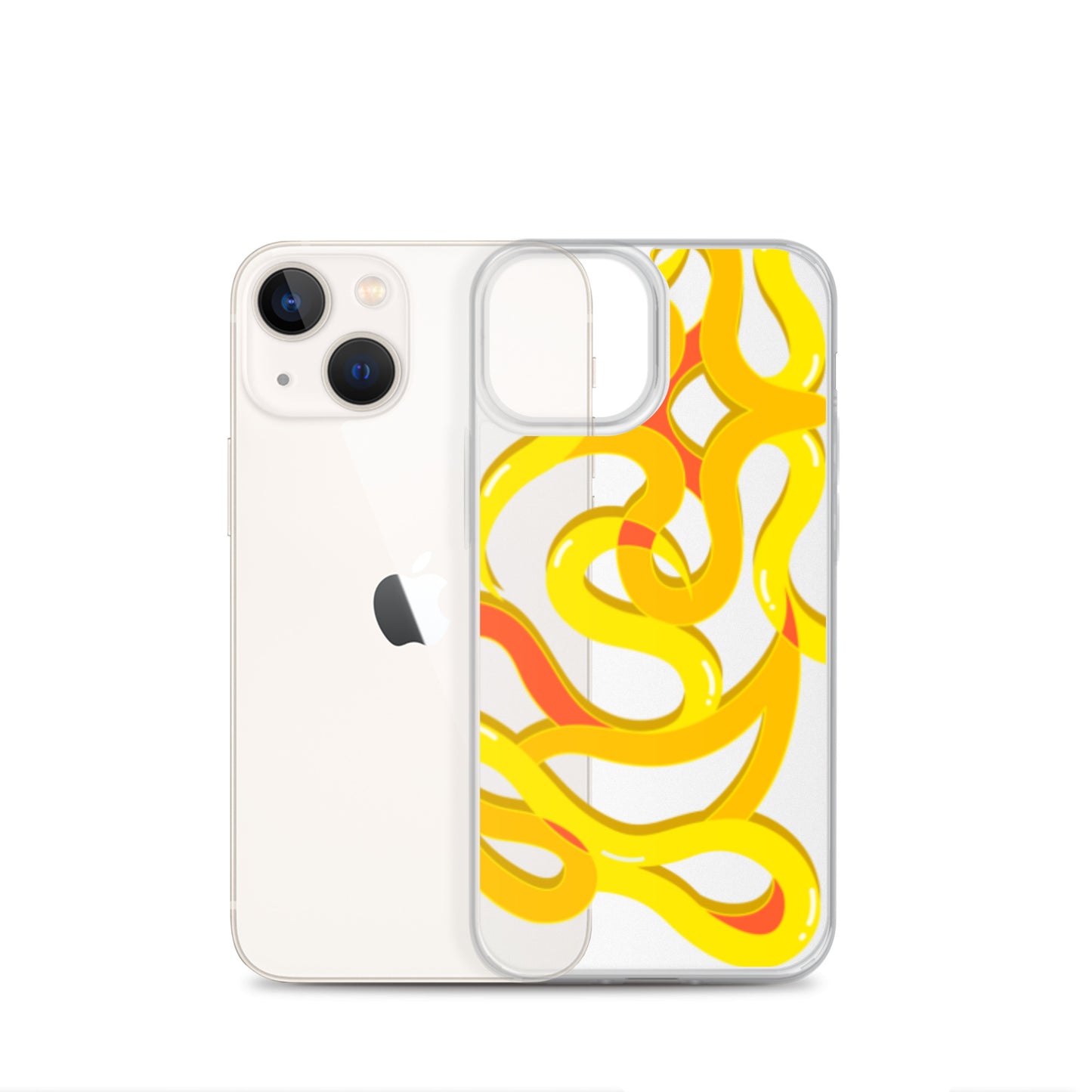 Lemon Pepper Wings Clear Case for iPhone®