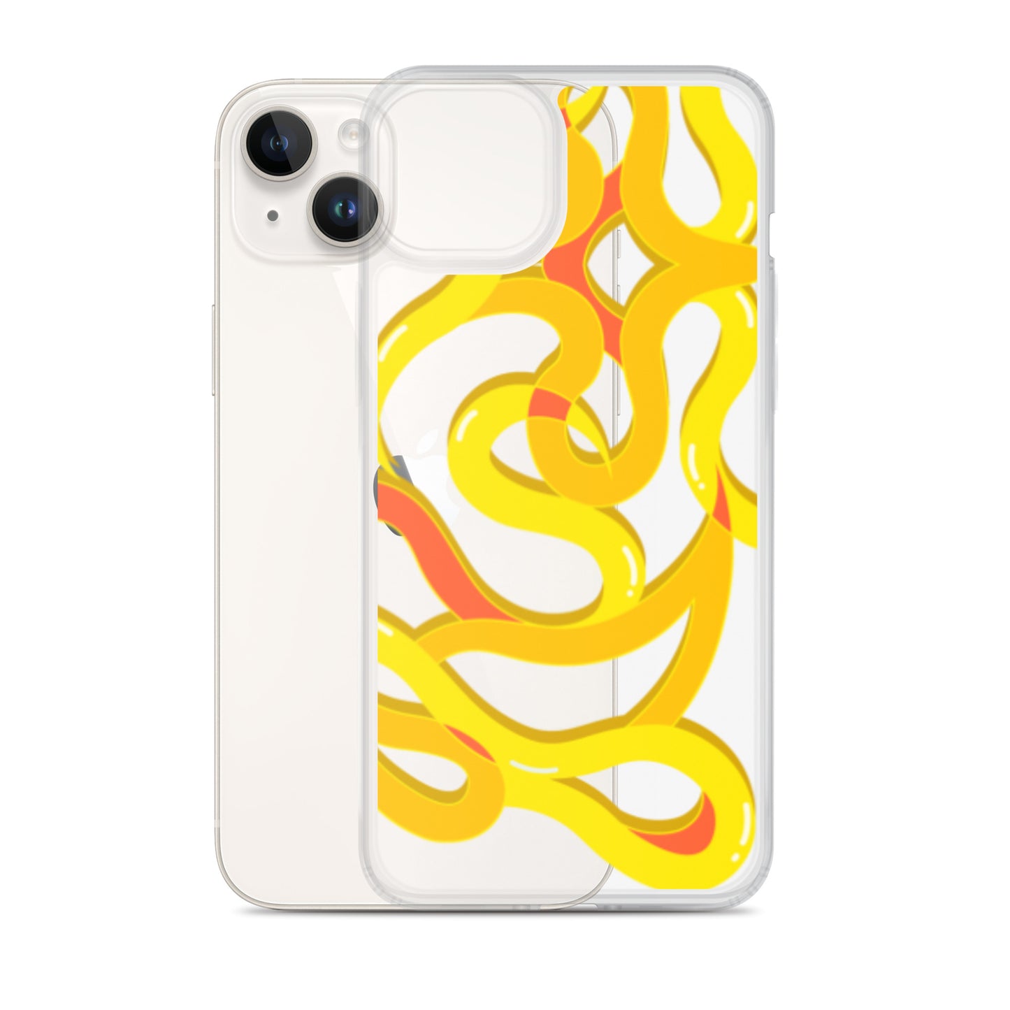 Lemon Pepper Wings Clear Case for iPhone®