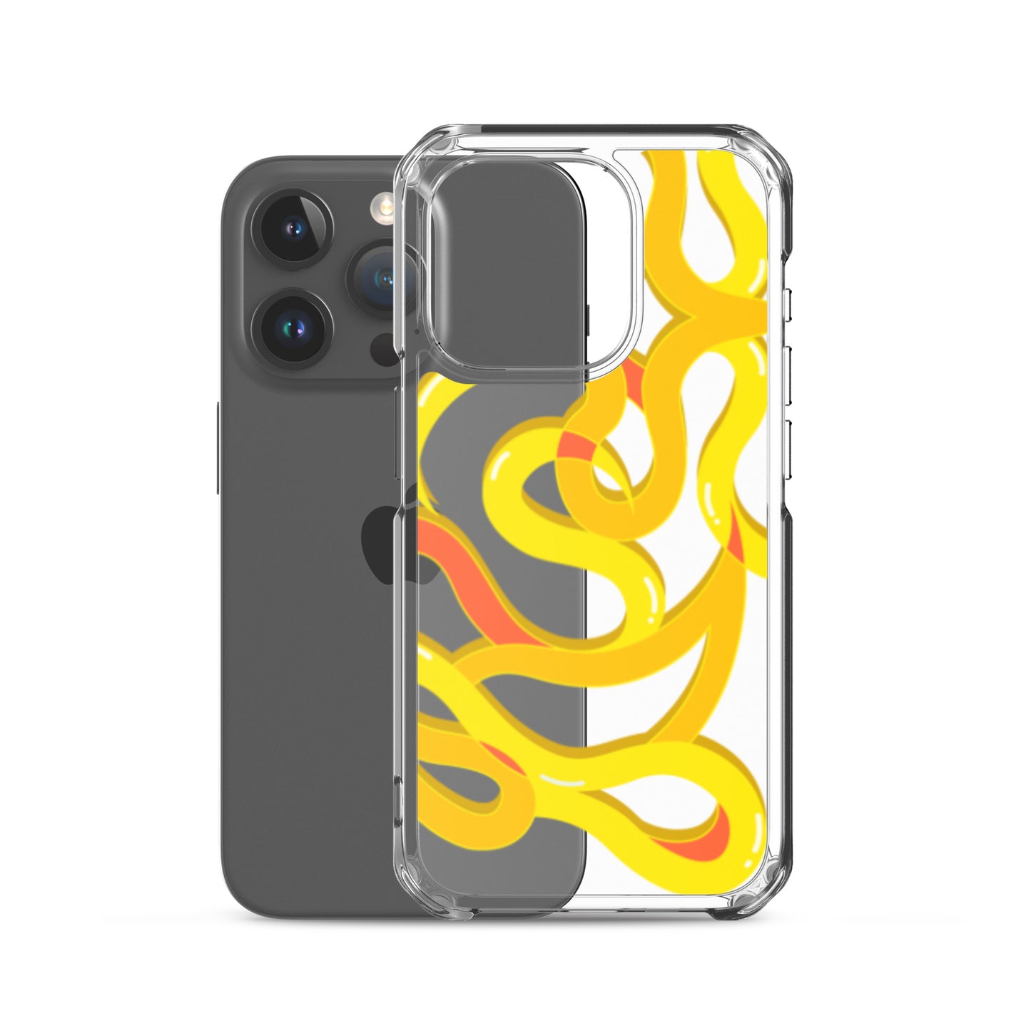 Lemon Pepper Wings Clear Case for iPhone®