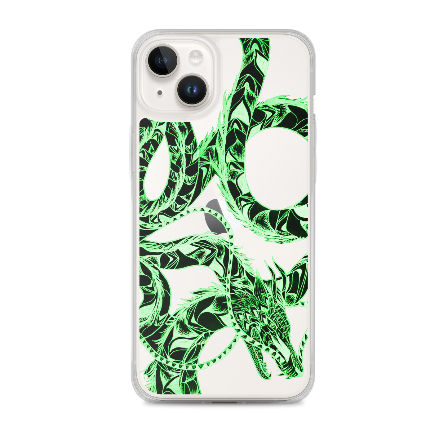 Inverted Dragon Clear Case for iPhone®